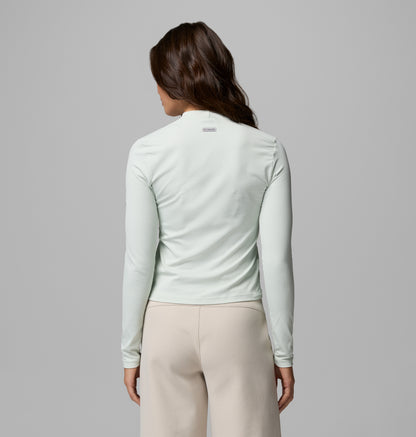 Pinetown Canyon Mockneck Kadın Teknik Uzun Kollu T-shirt