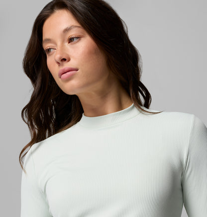 Pinetown Canyon Mockneck Kadın Teknik Uzun Kollu T-shirt