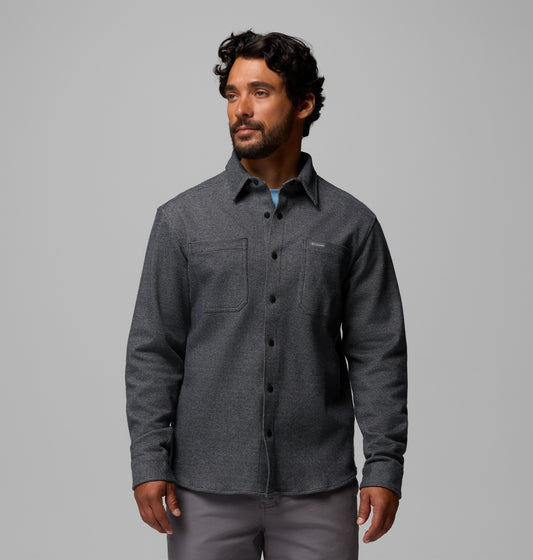 Twill River Knit Erkek Dış Gömlek