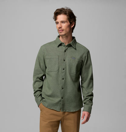 Twill River Knit Erkek Dış Gömlek