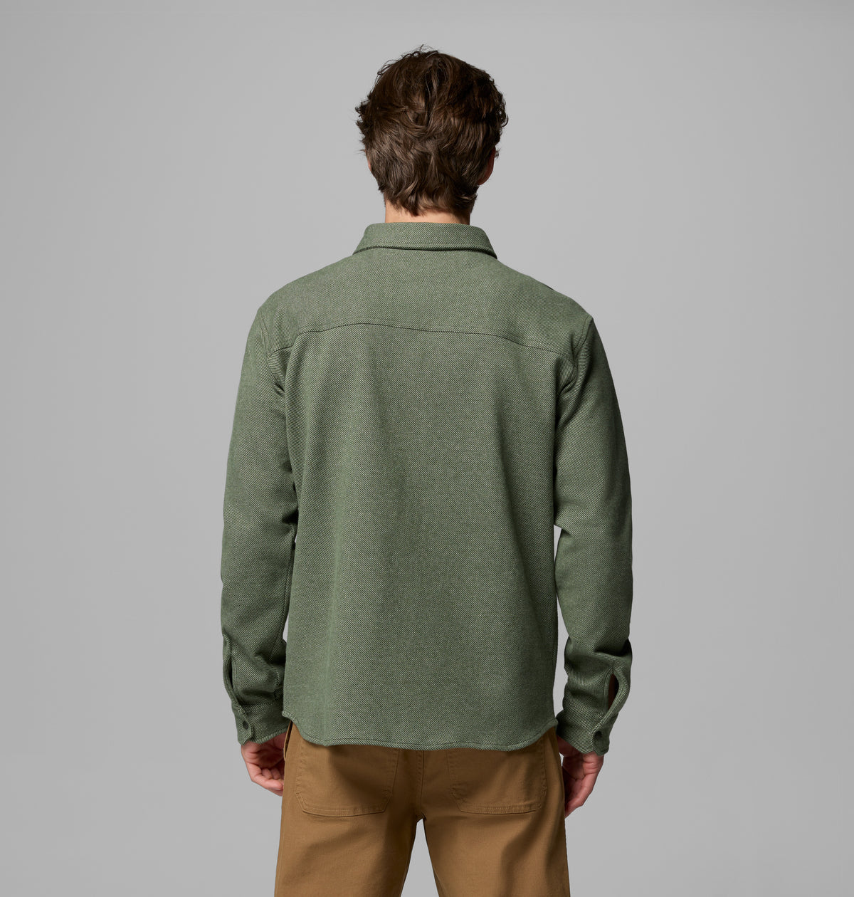 Twill River Knit Erkek Dış Gömlek