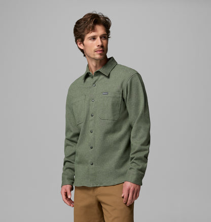 Twill River Knit Erkek Dış Gömlek