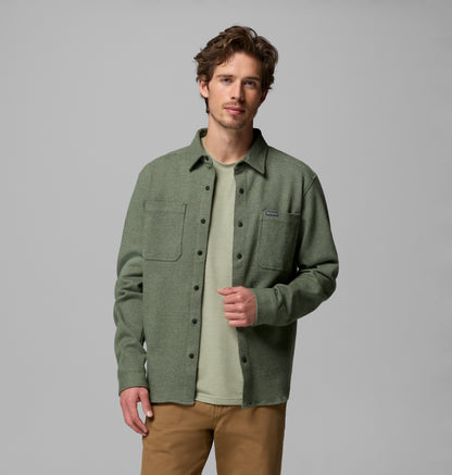 Twill River Knit Erkek Dış Gömlek