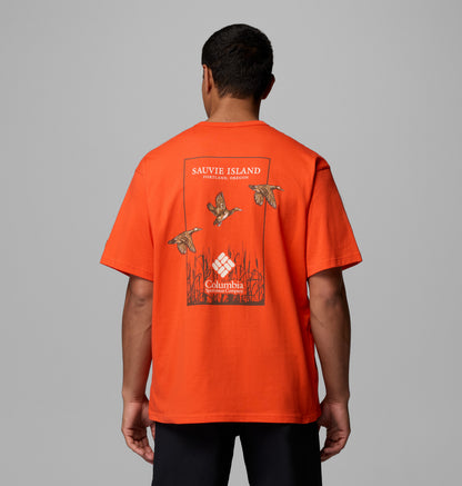Csc Heavyweight Back Graphic Erkek Teknik Kısa Kollu T-shirt