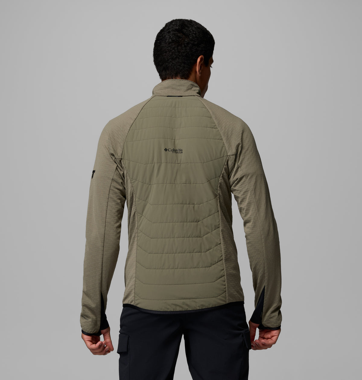 Arctic Crest Ii Hybrid Tam Fermuarlı Erkek Polar Üst