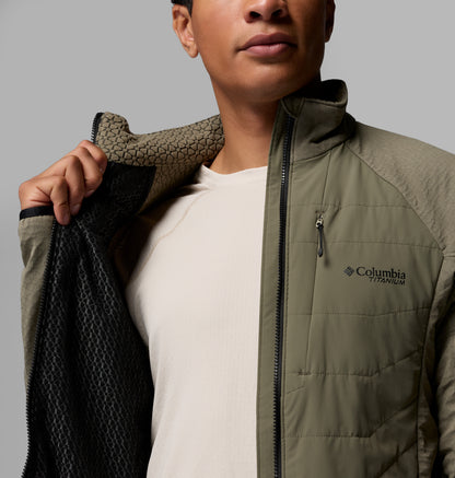 Arctic Crest Ii Hybrid Tam Fermuarlı Erkek Polar Üst