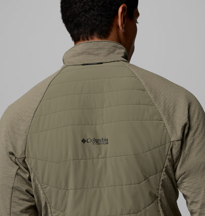 Arctic Crest Ii Hybrid Tam Fermuarlı Erkek Polar Üst