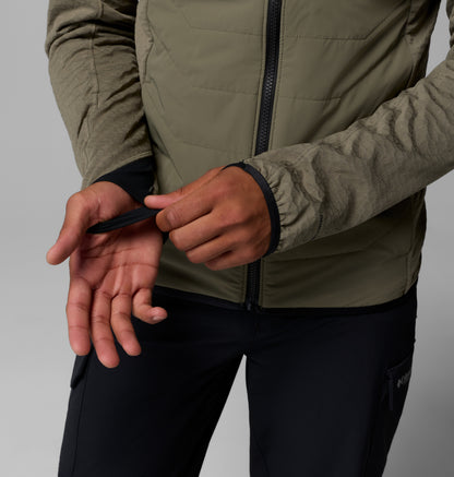 Arctic Crest Ii Hybrid Tam Fermuarlı Erkek Polar Üst