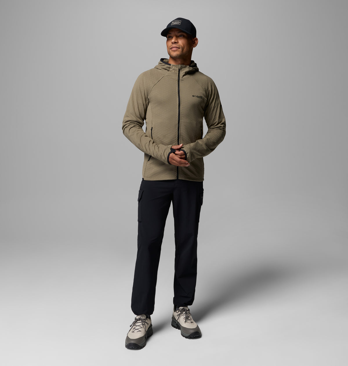 Arctic Crest Ii Kapüşonlu Tam Fermuarlı Erkek Polar Üst