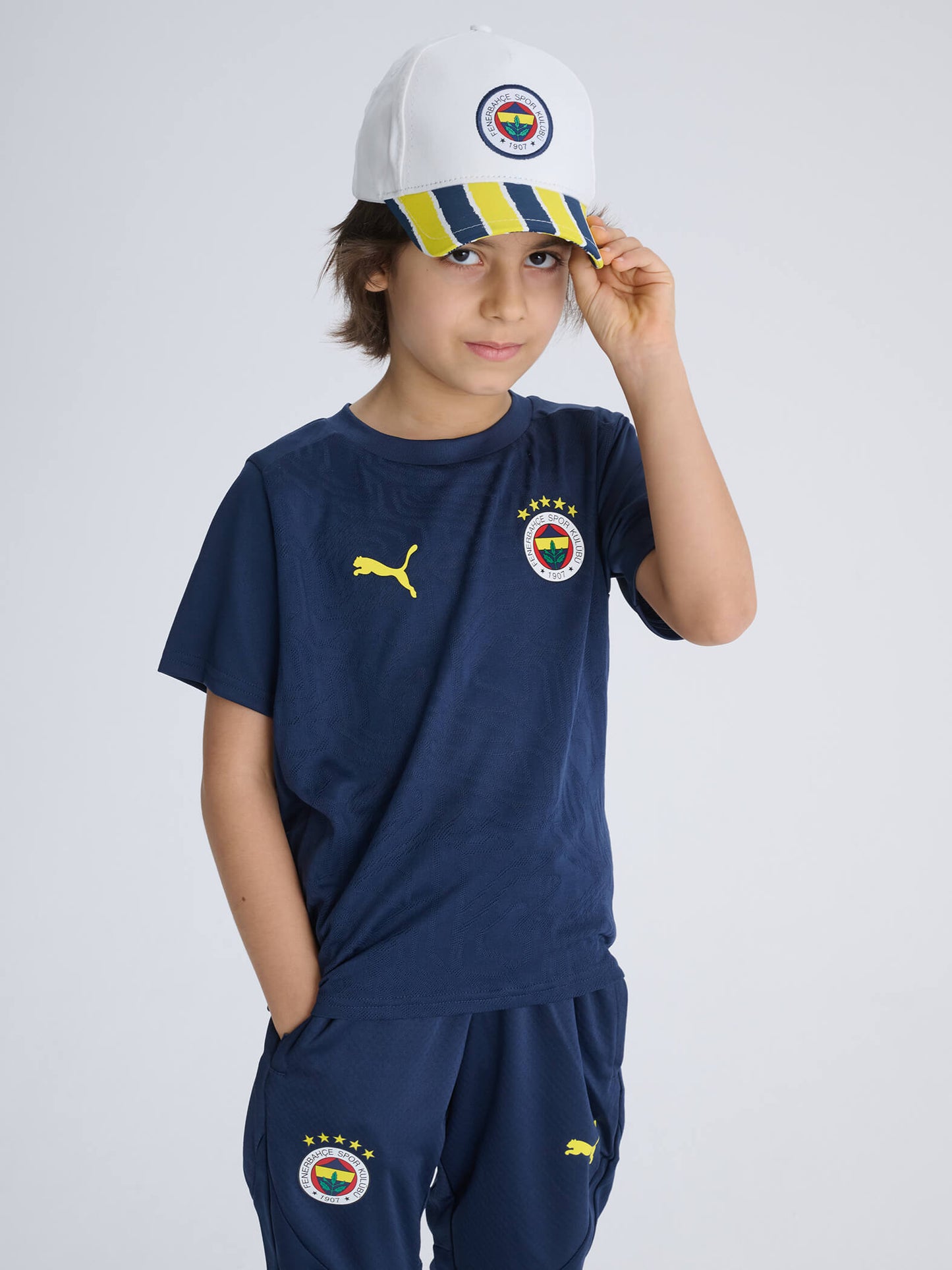 Fenerbahçe 2024/2025 A Takım Lacivert Jr Antrenman Tshirt