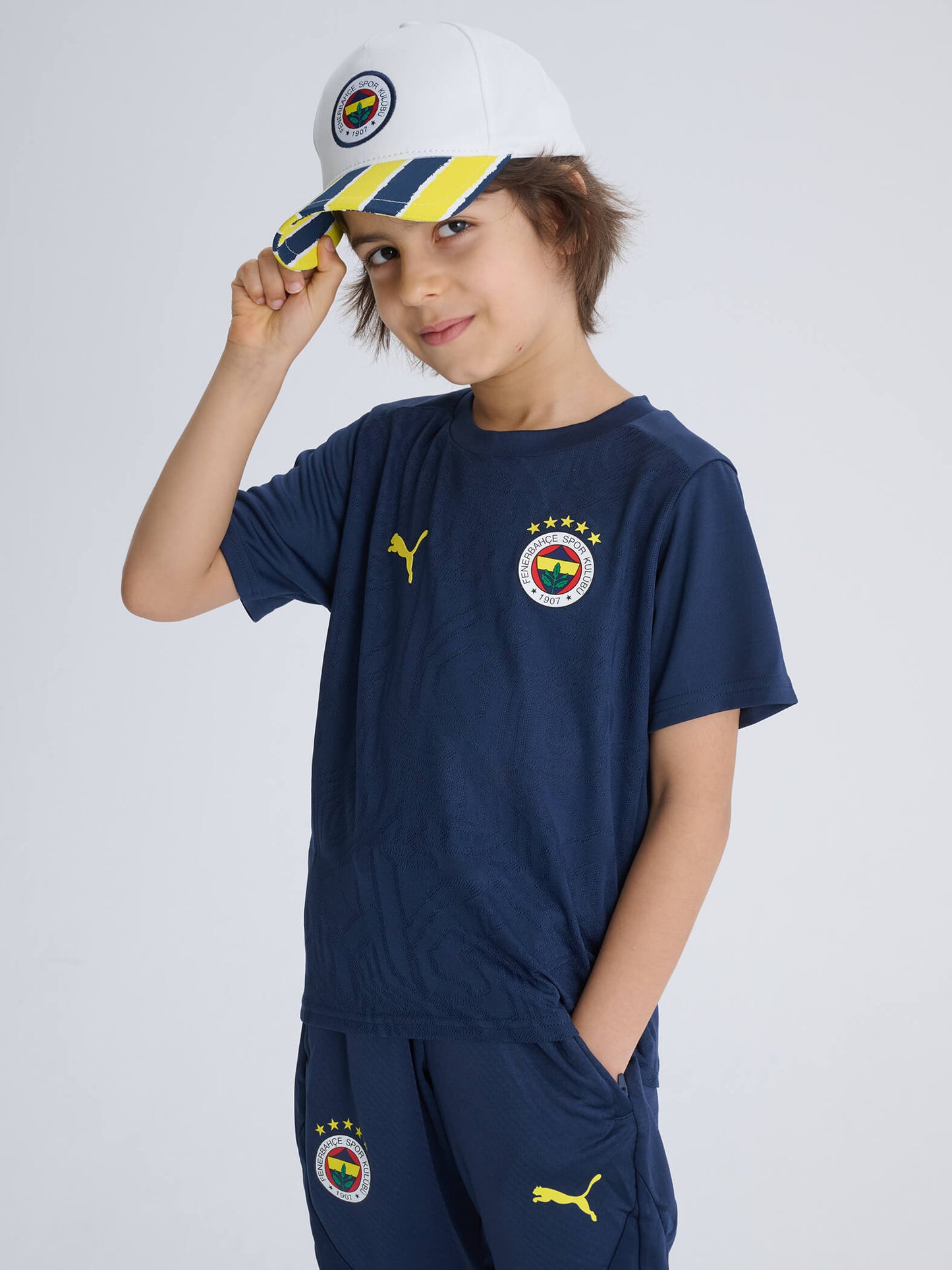 Fenerbahçe 2024/2025 A Takım Lacivert Jr Antrenman Tshirt