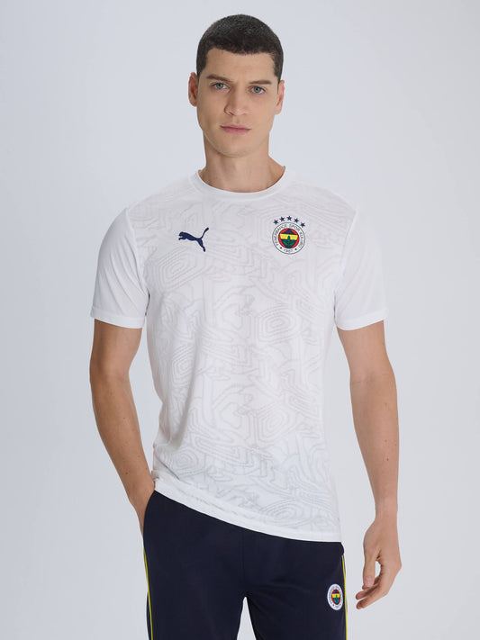 Fenerbahçe 2024/2025 A Takım Beyaz Hoca Antrenman Tshirt