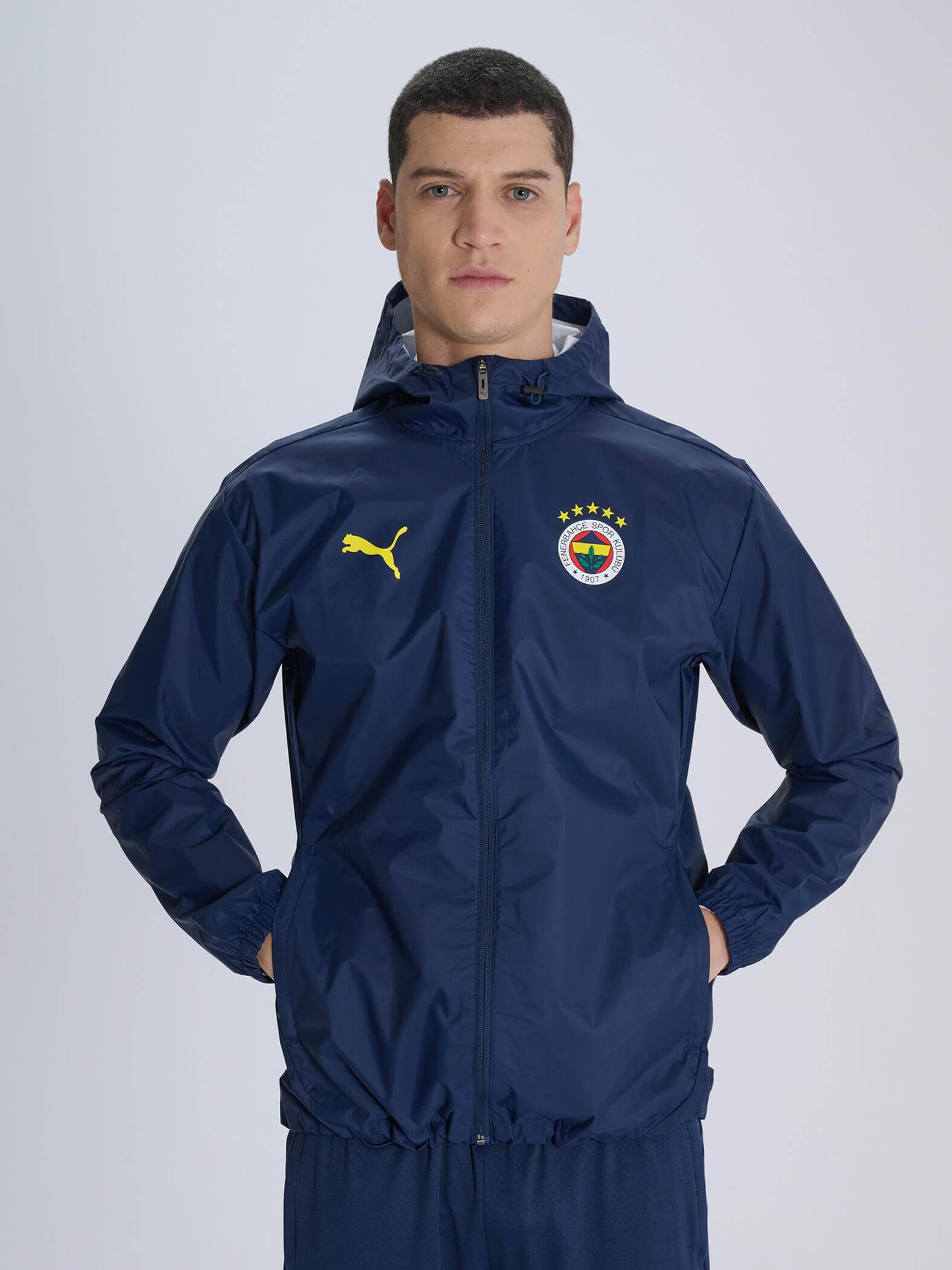 Fenerbahçe Puma A Takım Lacivert Yağmurluk