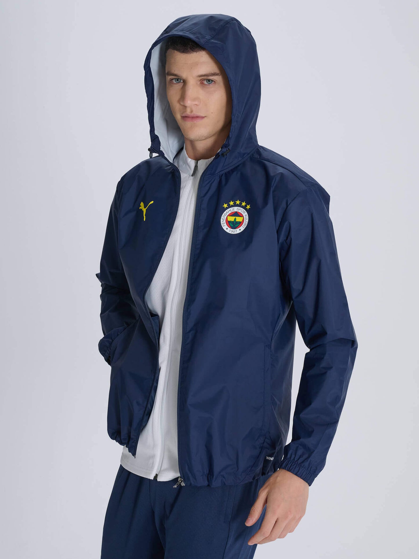 Fenerbahçe Puma A Takım Lacivert Yağmurluk