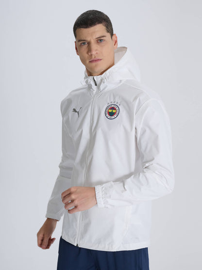 Fenerbahçe Puma Beyaz A Takım Yağmurluk