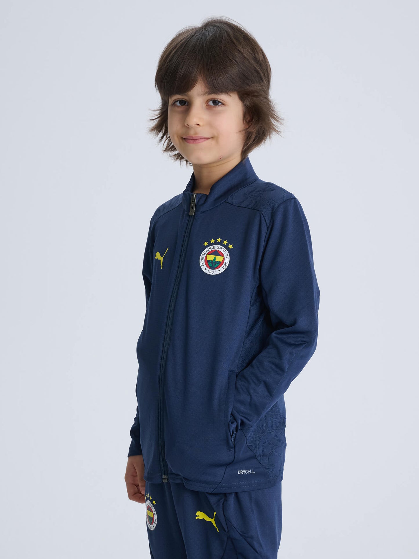 Fenerbahçe 2024-2025 A Takım Lacivert Jr Tam Fermuarlı Sweatshirt