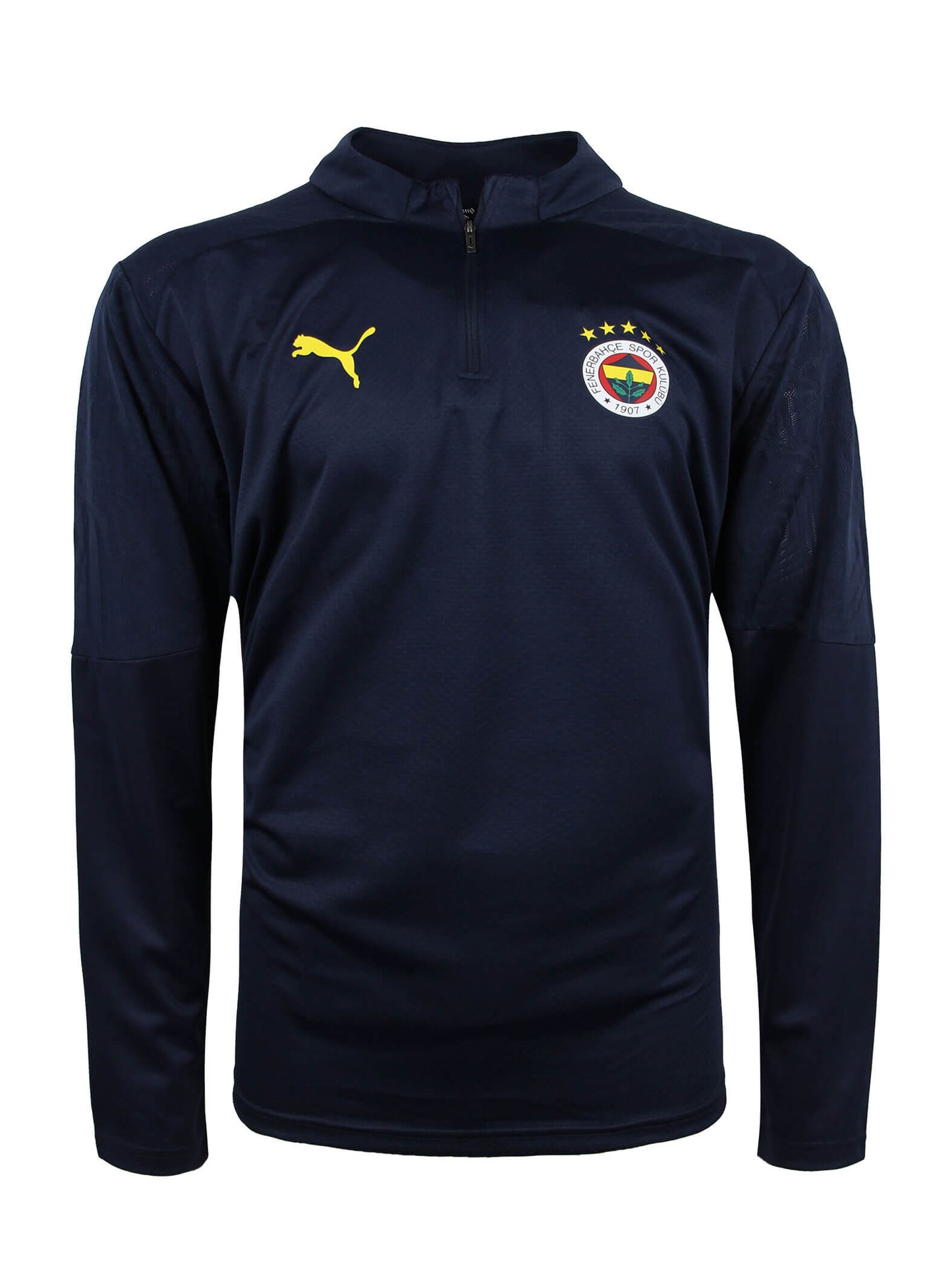 Fenerbahçe 2024/2025 A Takım Lacivert Futbolcu Yarım Fermuar Sweatshirt