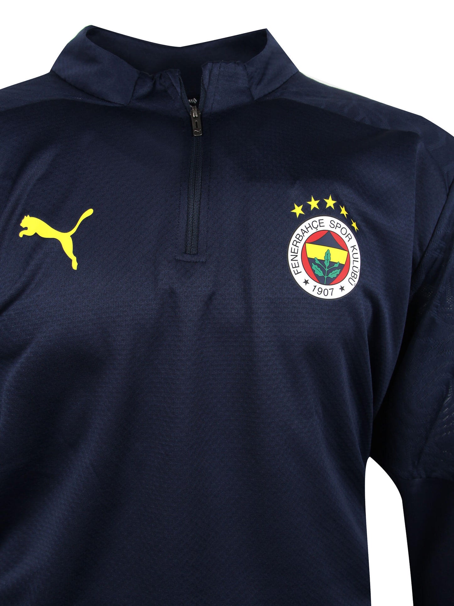 Fenerbahçe 2024/2025 A Takım Lacivert Futbolcu Yarım Fermuar Sweatshirt