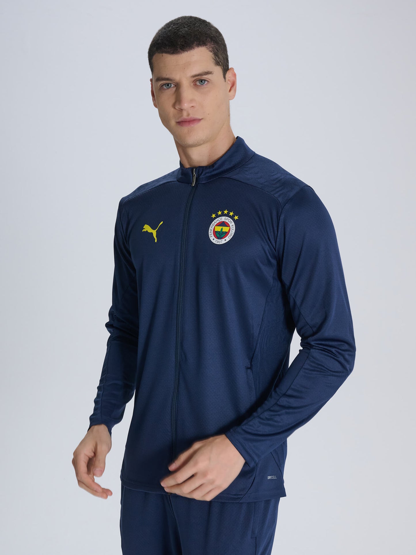 Fenerbahçe 2024/2025 A Takım Lacivert Futbolcu Tam Fermuarlı Sweatshirt