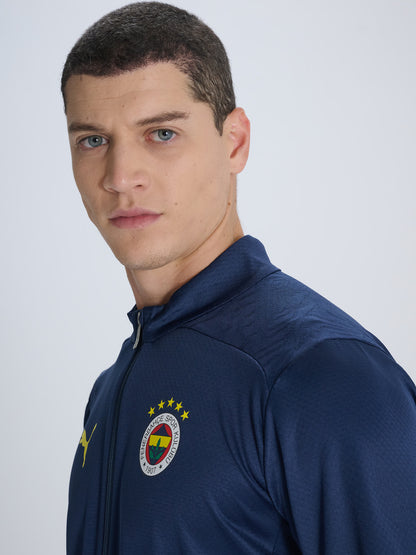 Fenerbahçe 2024/2025 A Takım Lacivert Futbolcu Tam Fermuarlı Sweatshirt