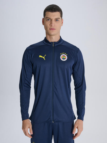 Fenerbahçe 2024/2025 A Takım Lacivert Futbolcu Tam Fermuarlı Sweatshirt