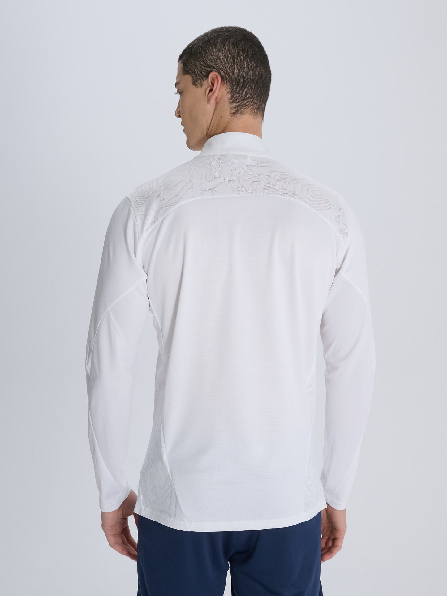 Fenerbahçe 2024/2025 A Takım Beyaz Hoca Tam Fermuarlı Sweatshirt