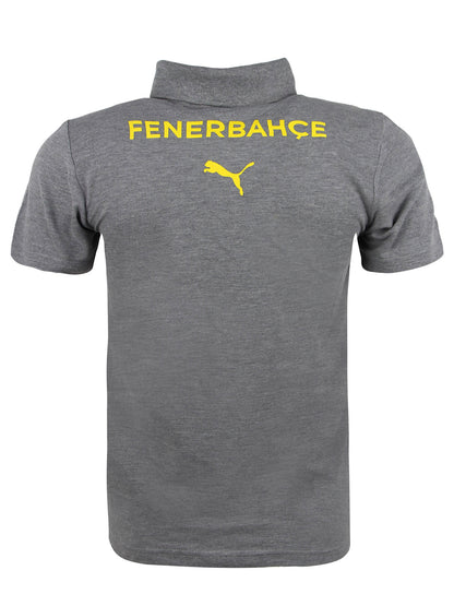Fenerbahçe 2024/2025 A Takım Gri Melanj Polo Tshirt