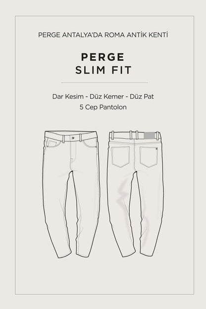 Gri Haki Düz Lyocell Kumaş 5 Cepli