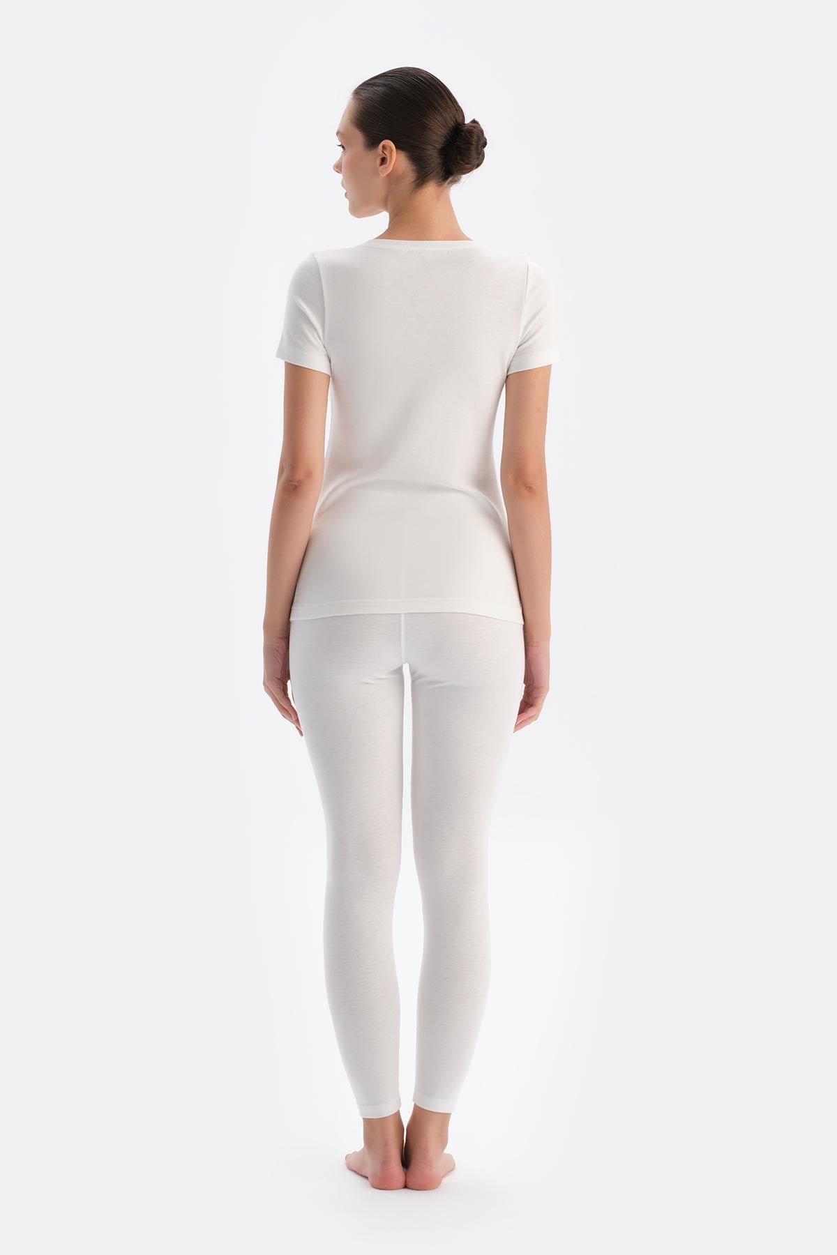 Ekru Kadın Termal Tek Alt