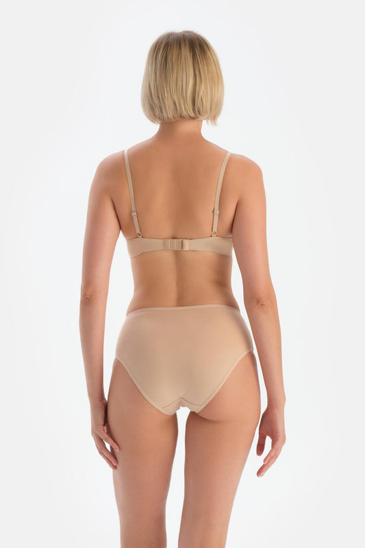 Ten Yüksek Bel 3'lü Slip Külot