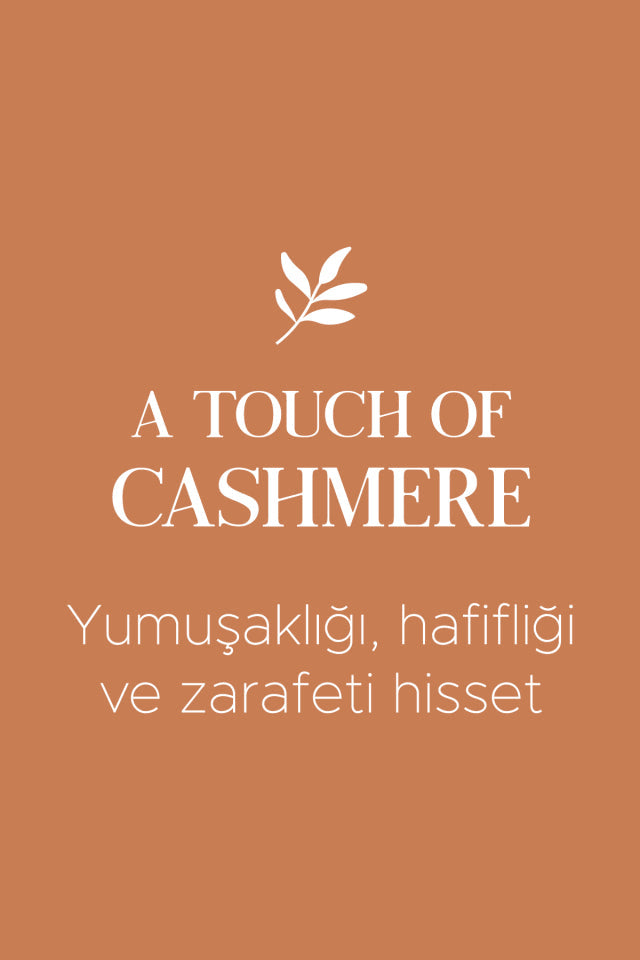 Siyah Modal Kaşmir Kayık Yaka Uzun Kollu Üst