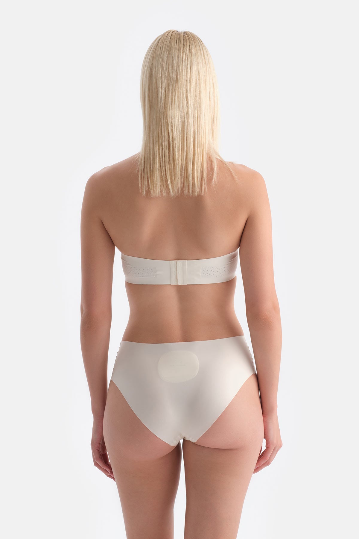 Ekru 1136kc Alıce Straplez Sütyen