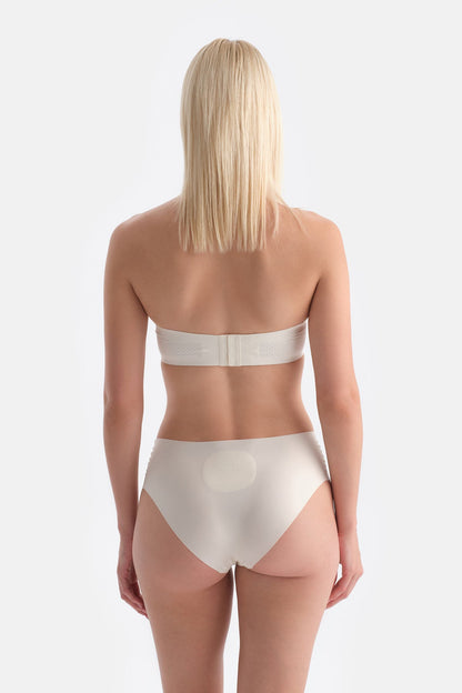 Ekru 1136kc Alıce Straplez Sütyen