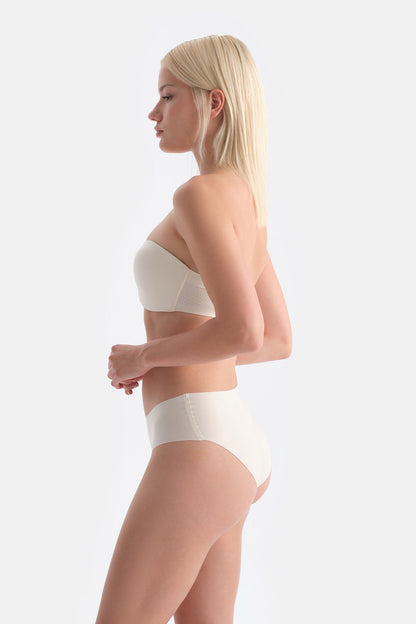 Ekru 1136kc Alıce Straplez Sütyen