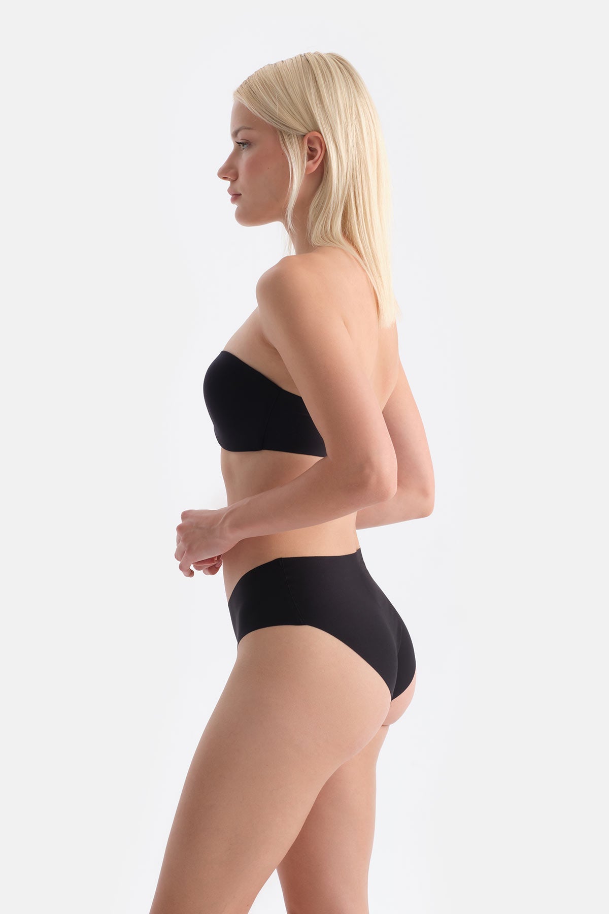 Siyah 1136kc Alıce Straplez Sütyen