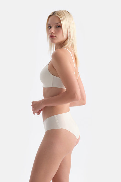 Ekru 1137kc Nıtsa Balensiz Dikişsiz Sütyen