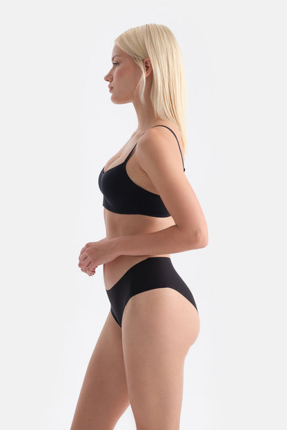 Siyah 1137kc Nıtsa Balensiz Dikişsiz Sütyen