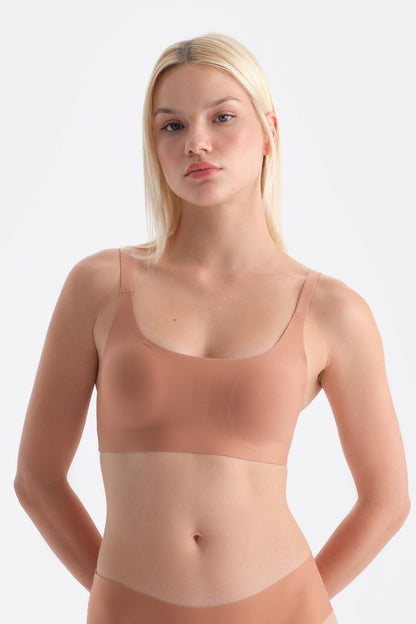 Kahverengi 1135kc Suzıe Balensiz Dikişsiz Sütyen