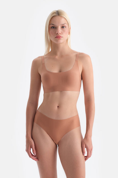 Kahverengi 1135kc Suzıe Balensiz Dikişsiz Sütyen