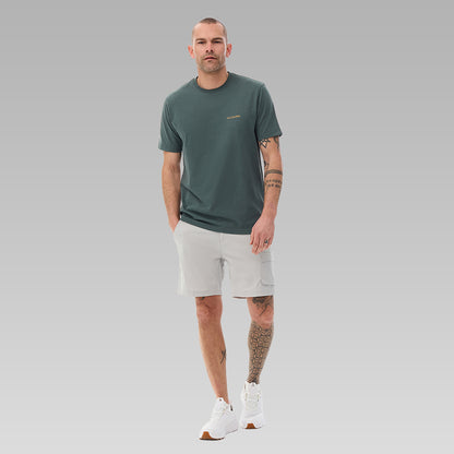 Csc M Basic Logo Brushed Erkek Kısa Kollu T-shirt