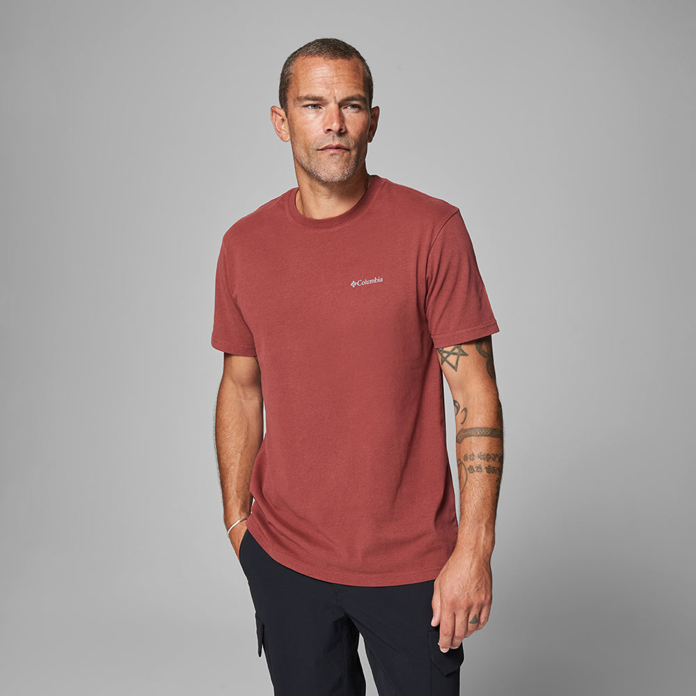 Csc Basic Slogo Brushed Erkek Kısa Kollu T-shirt