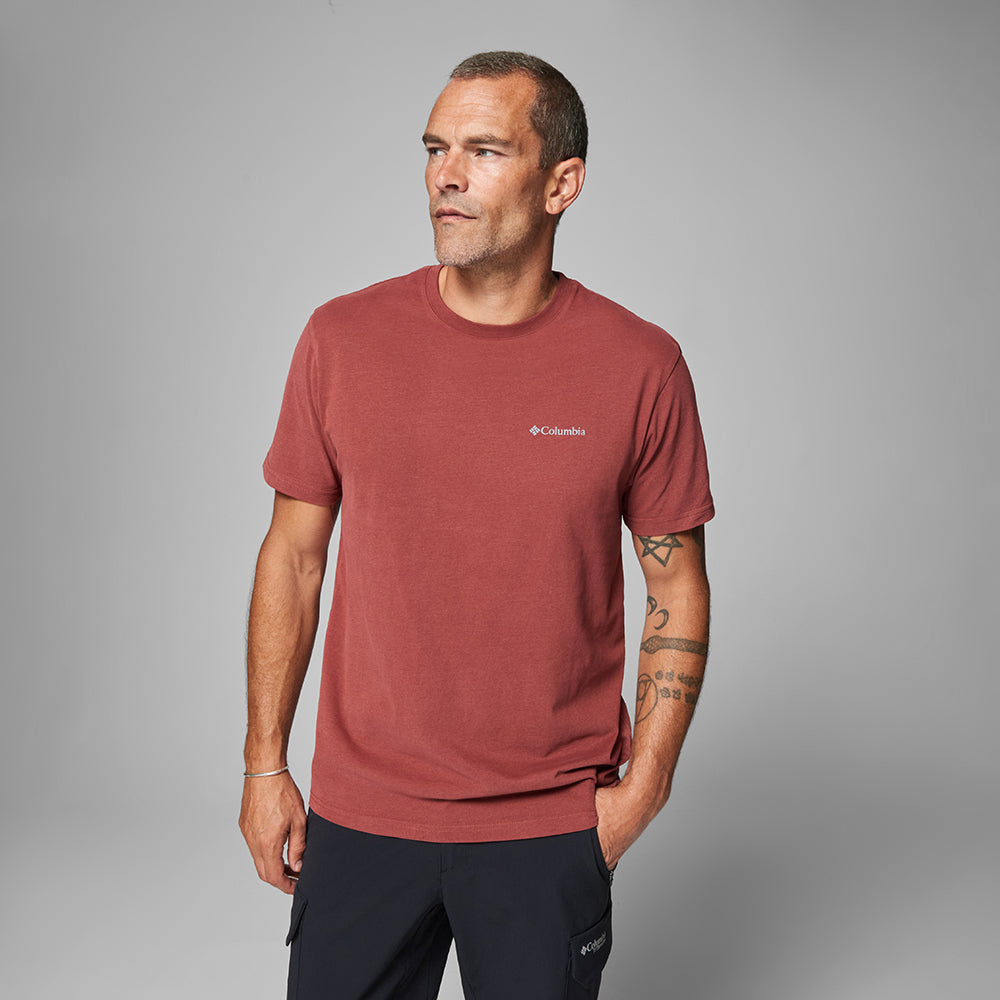 Csc Basic Slogo Brushed Erkek Kısa Kollu T-shirt