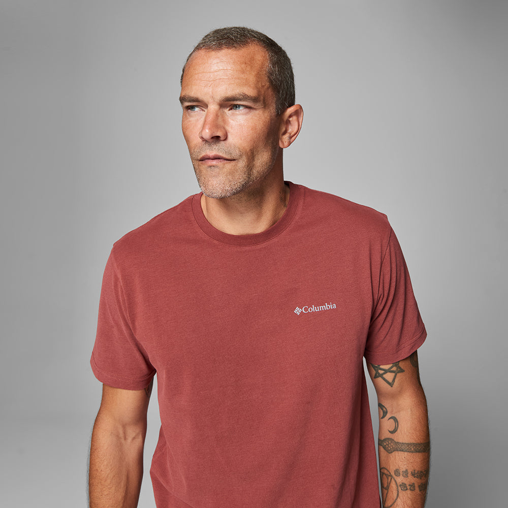 Csc Basic Slogo Brushed Erkek Kısa Kollu T-shirt