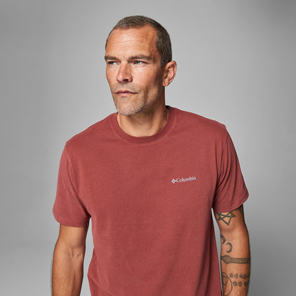 Csc Basic Slogo Brushed Erkek Kısa Kollu T-shirt