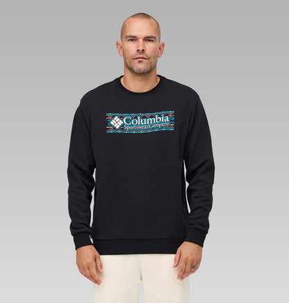 Csc Branded Blanket Crew Erkek Sweatshirt