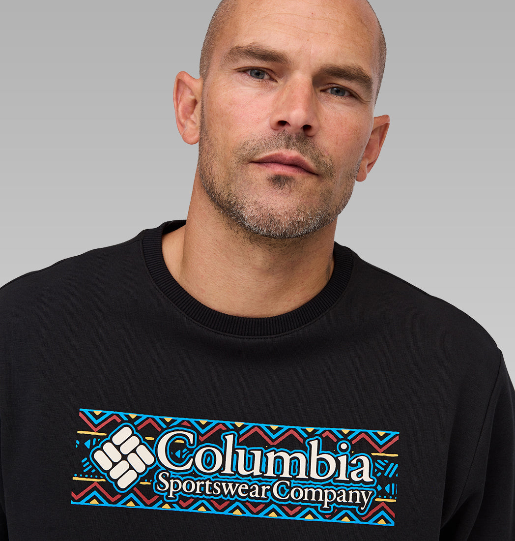 Csc Branded Blanket Crew Erkek Sweatshirt