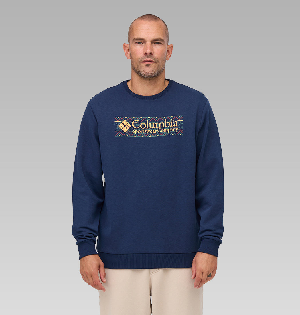 Csc Branded Blanket Crew Erkek Sweatshirt