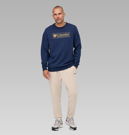 Csc Branded Blanket Crew Erkek Sweatshirt