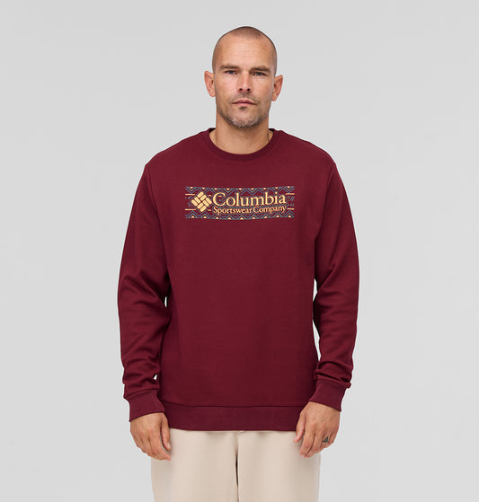 Csc Branded Blanket Crew Erkek Sweatshirt