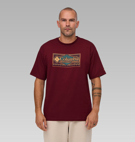Csc Framed Diamond Erkek Kısa Kollu T-shirt